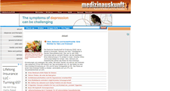 Desktop Screenshot of medizinauskunft.de